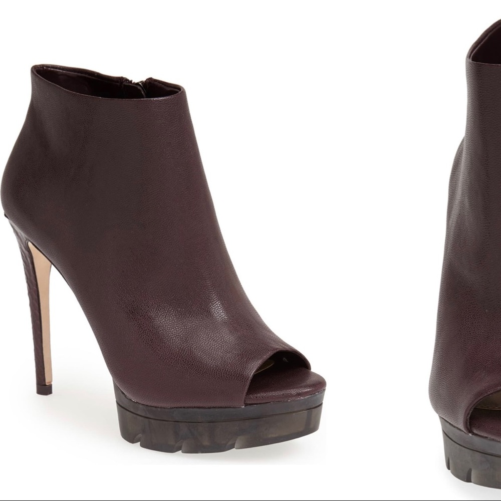 BCBGMAXAZRIA Hasten Peep Toe Bootie